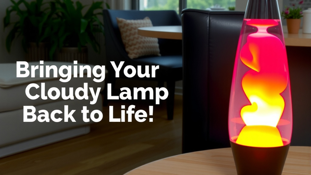 Bringing Your Cloudy Lava Lamp Back to Life