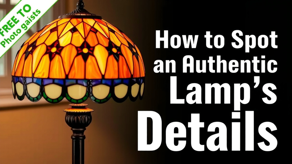 How to Spot an Authentic Tiffany Lamp