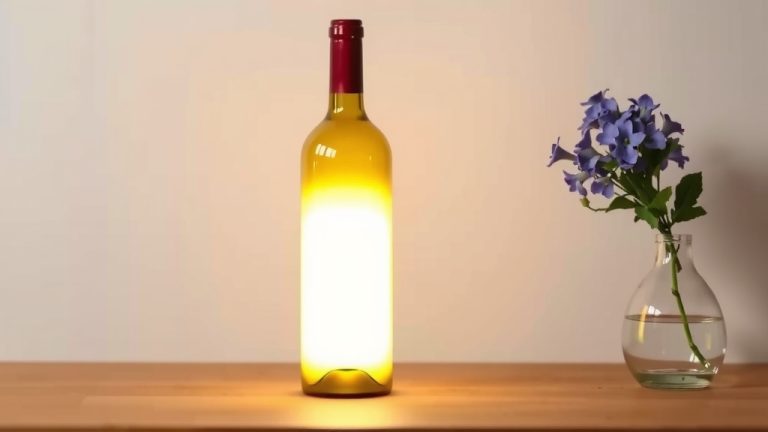 DIY Wine Bottle Lamp: Easy Step-by-Step Guide