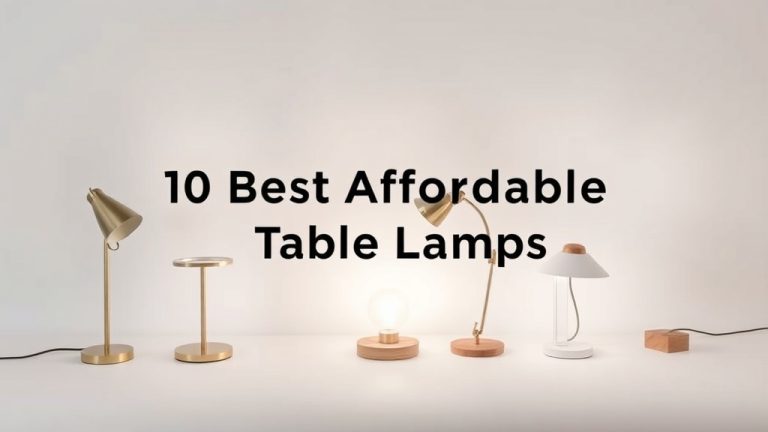 10 Best Affordable Table Lamps [2026]