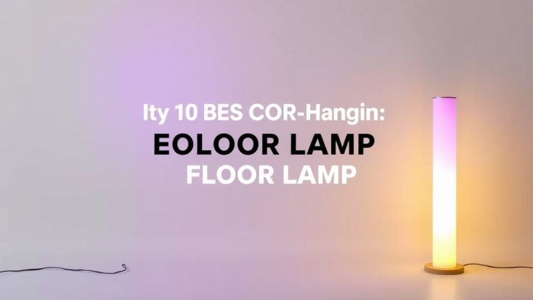 10 Best Color Changing Floor Lamp [2026]
