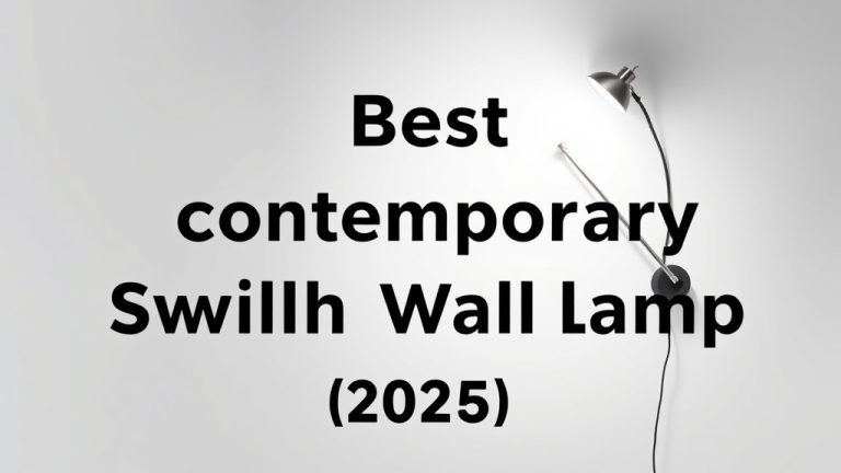 10 Best Contemporary Swing Arm Wall Lamp [2026]