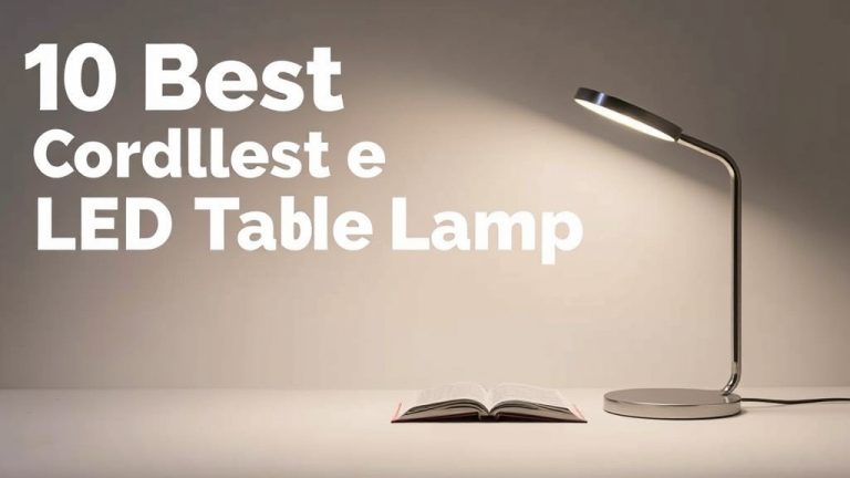10 Best Cordless Led Table Lamp [2026]
