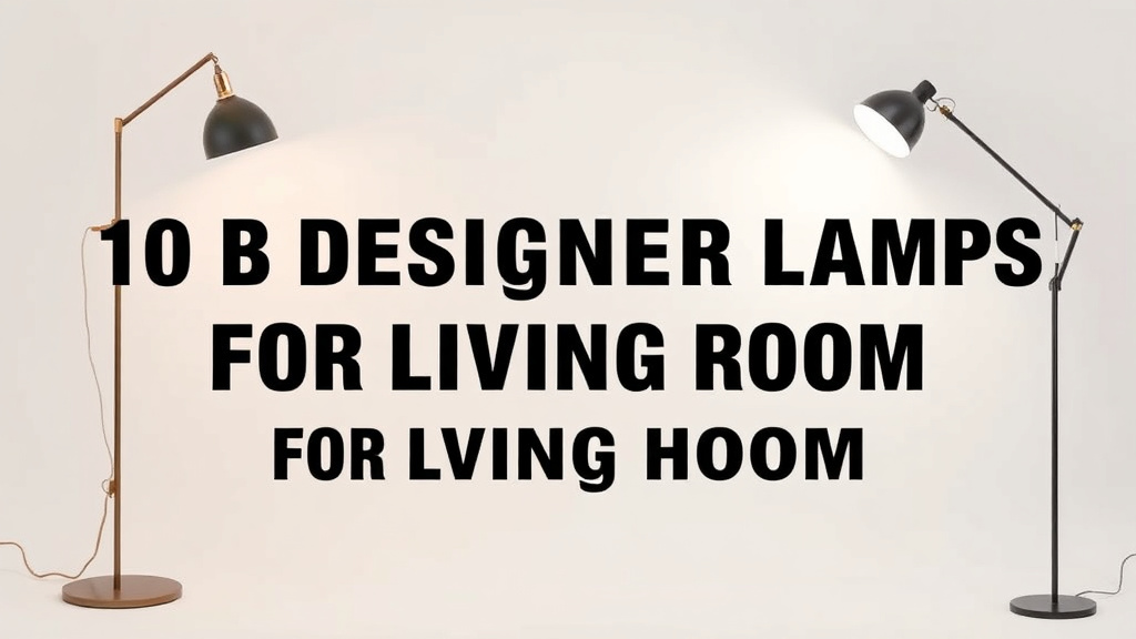 10 Best Designer Floor Lamps For Living Room [2026]