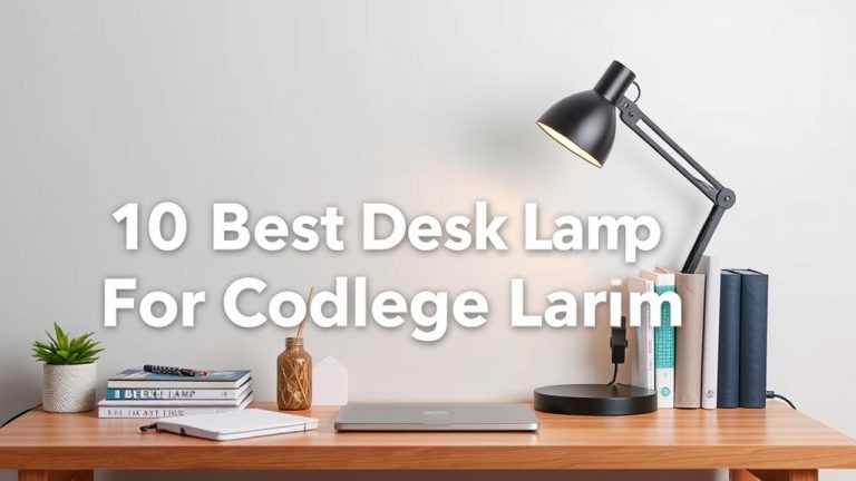 10 Best Desk Lamp For College Dorm [2026]