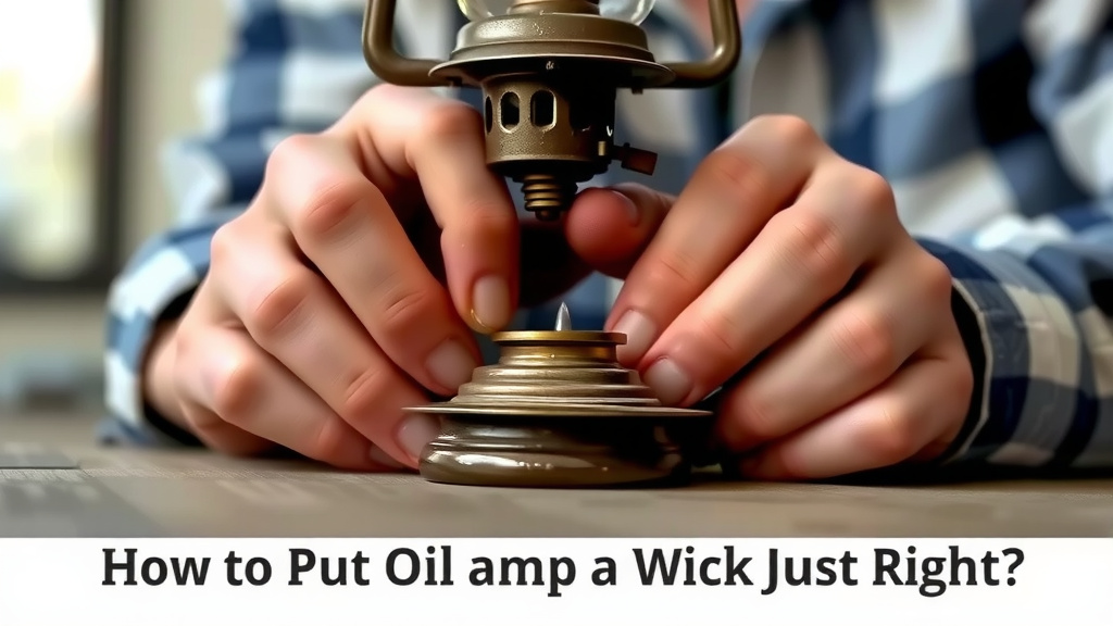 Getting Your Oil Lamp Wick Just Right