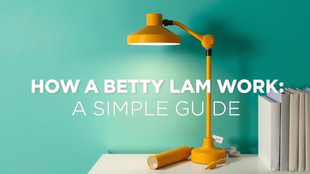 How a Betty Lamp Works: A Simple Guide