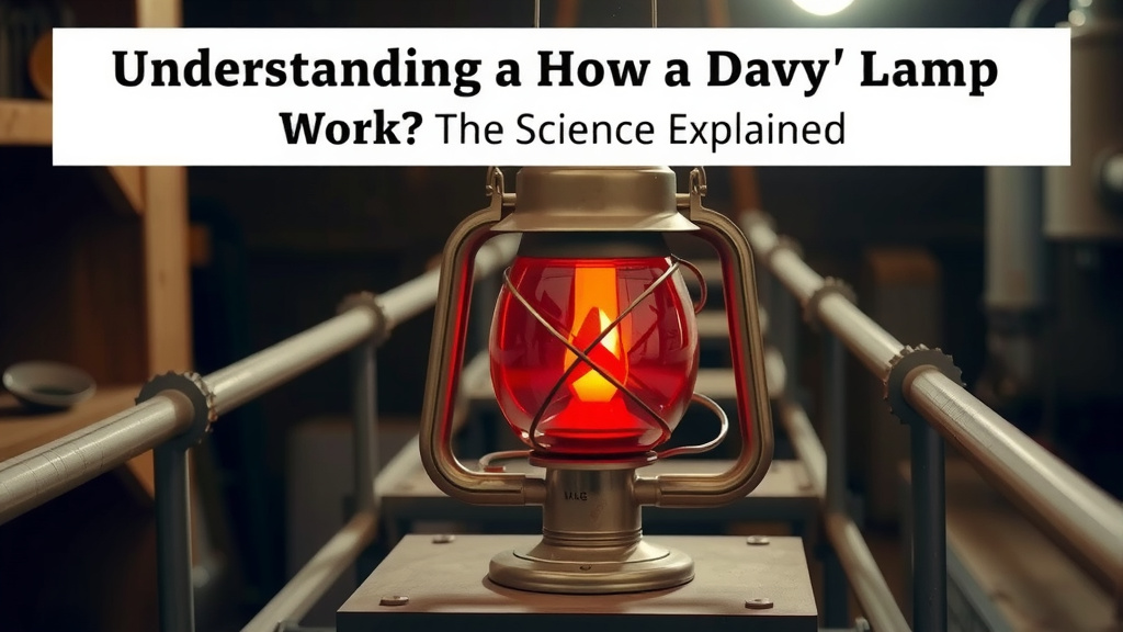 Understanding How the Davy Lamp Defies Mine Disasters