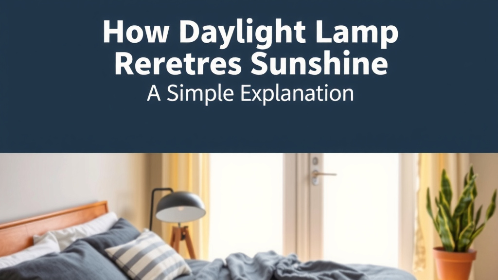 How Your Daylight Lamp Recreates Sunshine