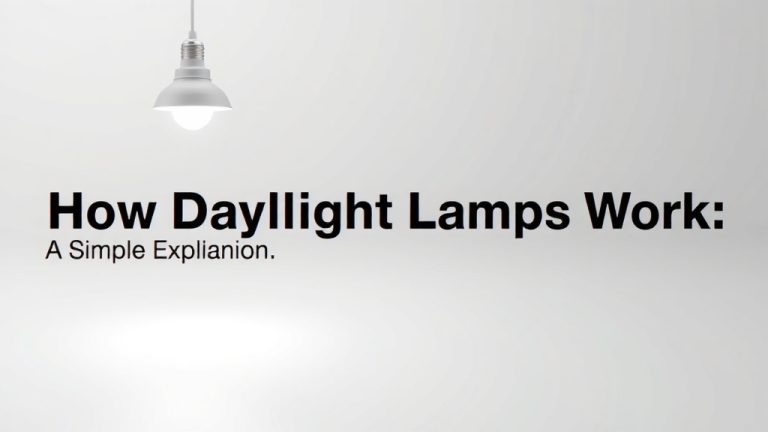 How Daylight Lamps Work: A Simple Explanation