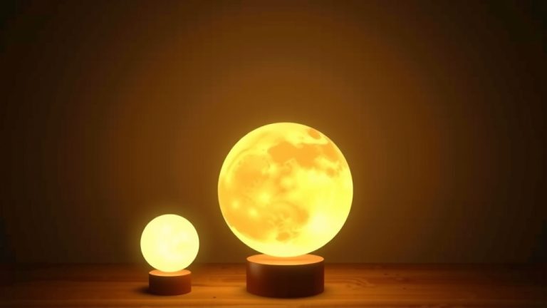How a Moon Lamp Works: Unveiling the Glow