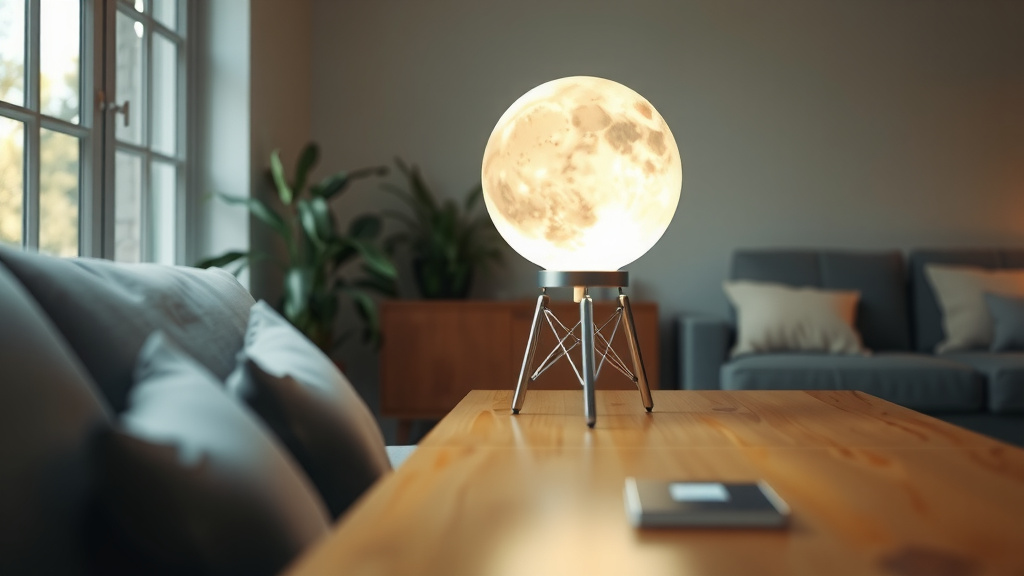 Understanding How Your Levitating Moon Lamp Floats