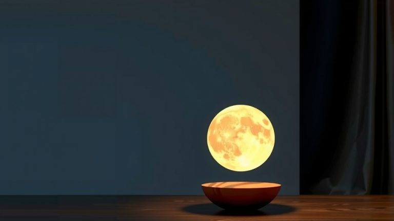 How Levitating Moon Lamps Work: Magnetic Magic Explained