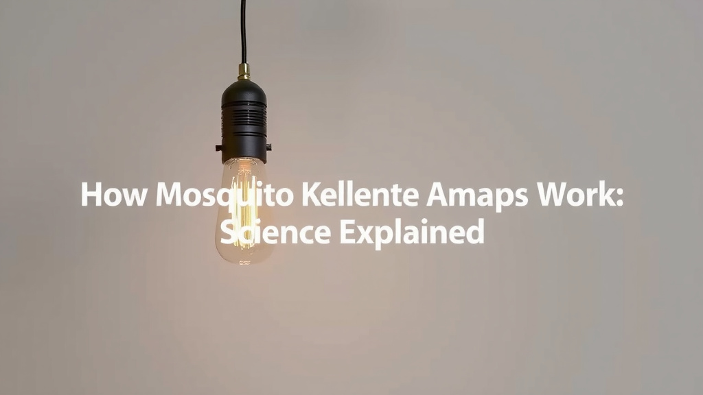 How Mosquito Killer Lamps Work: Science Explained