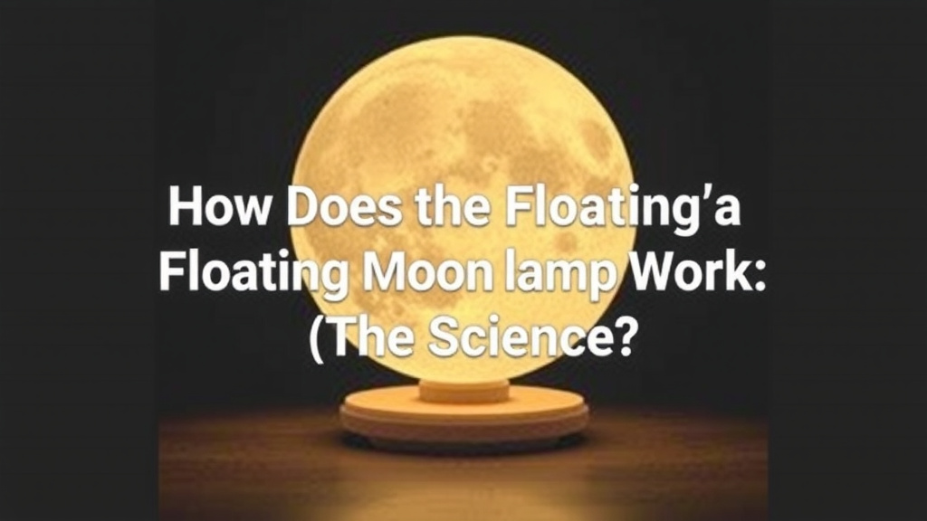 Understanding the Magic Behind Floating Moon Lamps