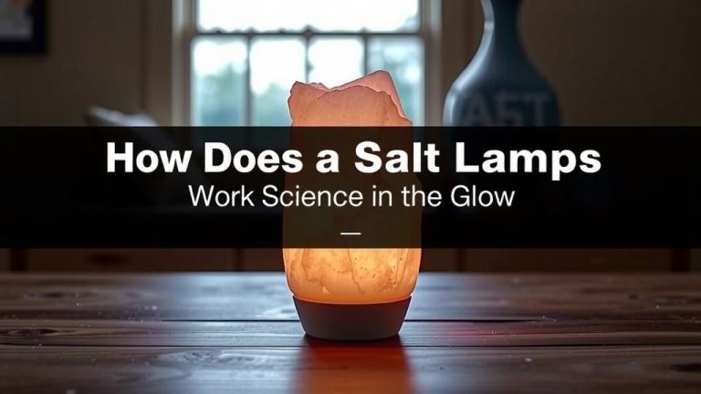 How Does a Salt Lamp Work: The Science Behind the Glow