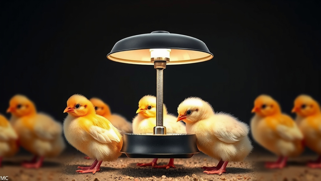 Getting the Right Distance for Your Chicks' Heat Lamp
