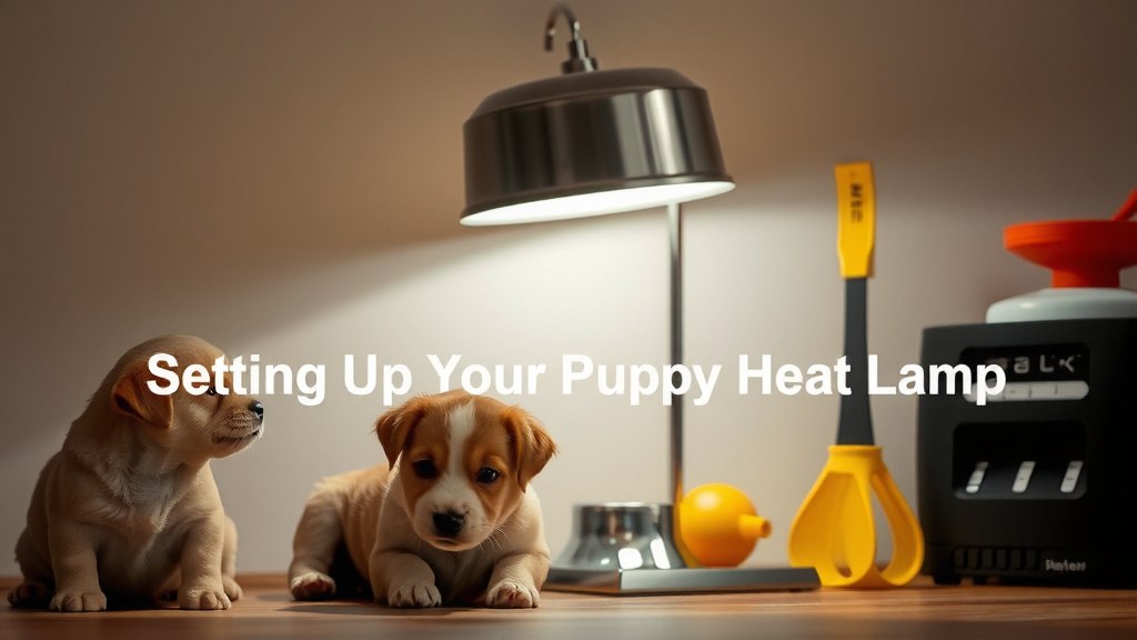 Setting Up Your Puppy Heat Lamp Safely