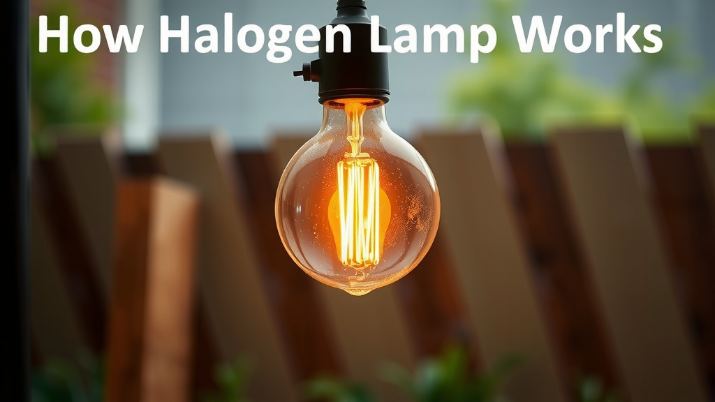 How a Halogen Lamp Actually Works